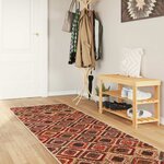 vidaXL Coureur de Tapis MARSA Multicolore 80 x 250 cm Polyester et PVC