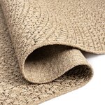 vidaXL Tapis ZIZUR 200x200 cm aspect de jute intérieur et extérieur