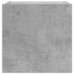 vidaXL Meuble TV mural Gris béton 30 5x30x30 cm