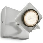 Philips - spot orientable mural millennium led l11 cm - aluminium