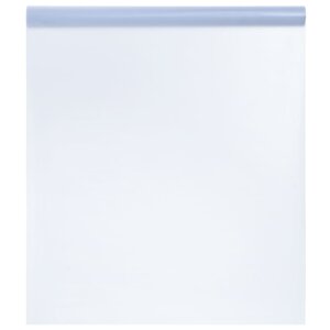 vidaXL Film pour fenêtre statique dépoli gris 45x500cm PVC
