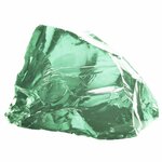 vidaXL Pierres de Jardin Vert clair 12 cm Verre