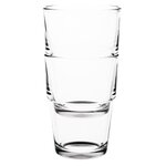 Gobelet empilable olympia 200 ml - lot de 12 -  - verre trempé x96mm