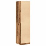 vidaXL Garde-robe vieux bois 50x50x200 cm bois d'ingénierie