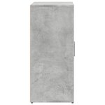 vidaXL Buffets 2 Pièces gris béton 60x31x70 cm bois d'ingénierie
