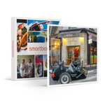 Balade en side-car et pauses gourmandes en duo à paris - smartbox - coffret cadeau sport & aventure