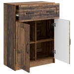vidaXL Buffet Bois ancien 66 x 34 5 x 87 cm Bois d'ingénierie