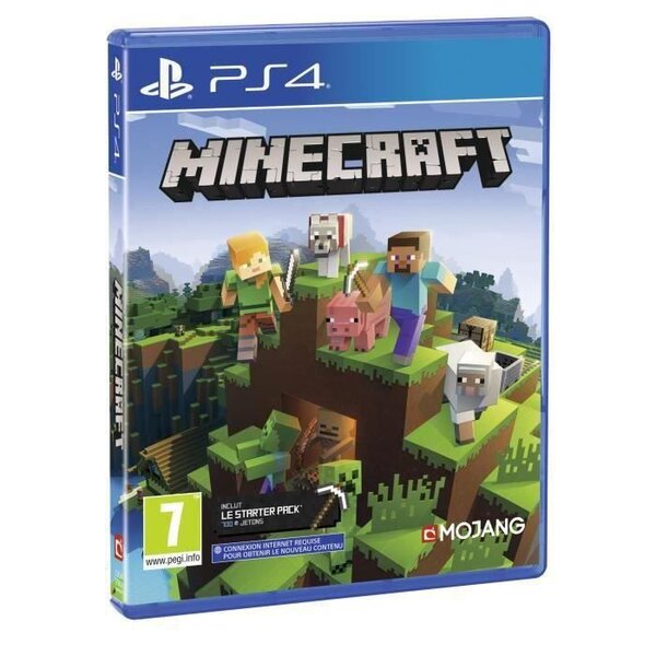 Minecraft Bedrock Jeu PS4