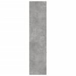 vidaXL Armoire d'apothicaire gris béton 40x41x174 5 cm bois ingénierie