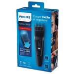 Philips hc3509/15 tondeuse cheveux & barbe - série 3000 - 13 hauteurs de coupe - noir