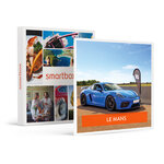 Sensations fortes sur le circuit du mans : 2 tours au volant ou en passager d'une porsche cayman 718 gt4 - smartbox - coffret cadeau sport & aventure