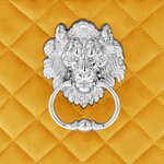 vidaXL Chaises à manger lot de 2 jaune velours