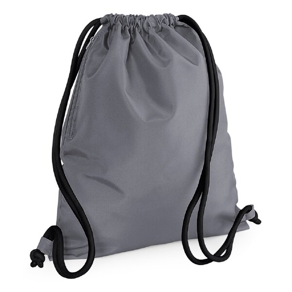 Sac à dos en toile cordons épais - BG110 - gris graphite