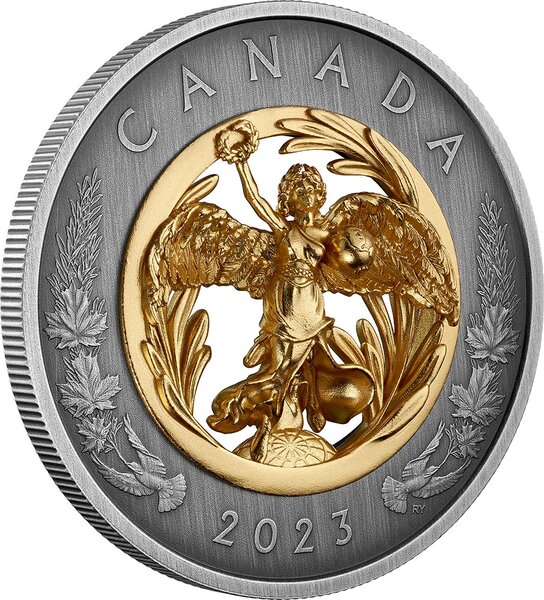Pièce de monnaie en Argent 50 Dollars g 99.39 Millésime 2023 ALLEGORY OF PEACE