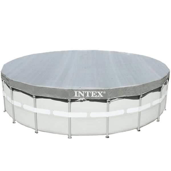Intex Couverture de piscine ronde Deluxe 488 cm 28040