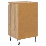 vidaXL Buffet Chêne artisanal 40 x 35 x 70 cm Bois d'ingénierie