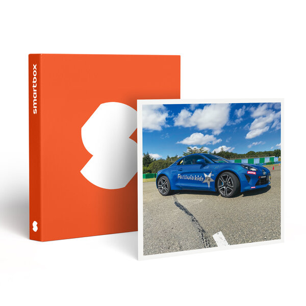 SMARTBOX - Coffret Cadeau Stage pilotage enfant : 6 tours de circuit au volant d'une Alpine A110 -  Sport & Aventure