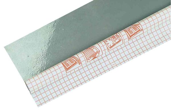 Rouleau couvre-livres adhésif en polypropylène prise différée 1 x 10 m Incolore OXFORD