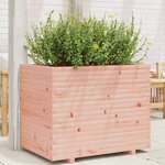 vidaXL Jardinière 90x60x72 cm bois massif douglas