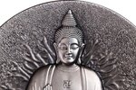 Pièce de monnaie en Argent 2000 Francs g 62.2 (2 oz) Millésime 2025 Creator of Buddhism BUDDHA