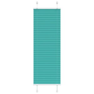 vidaXL Store plissé vert pétrole 50x100 cm largeur du tissu 49 4 cm