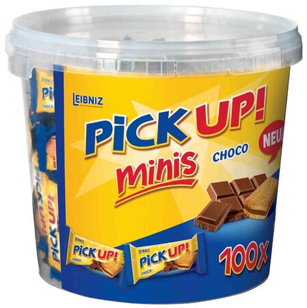 Barre de biscuits 'PiCK UP! Choco minis' pack 100 x 10g LEIBNIZ