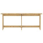 vidaXL Ensemble à manger de jardin 3 Pièces Bois de pin imprégné