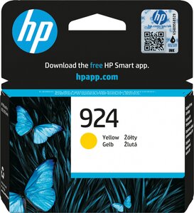 HP 924 Jaune Cartouche d'encre 4K0U5NE