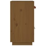 vidaXL Buffet Marron miel 65 5x40x75 cm Bois massif de pin