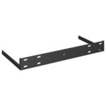 vidaXL Étagères murales flottantes 4 Pièces noir 50x23x3 8 cm MDF