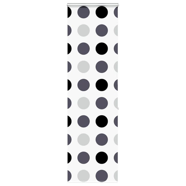 vidaXL Store enrouleur de douche avec cassette largeur du tissu 66 cm