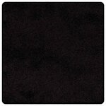 vidaXL Tapis Couloir Noir 100 x 100 cm