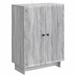 vidaXL Buffet Sonoma gris 66 x 34 5 x 90 cm Bois d'ingénierie