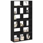vidaXL Étagère 2 Pièces Chêne noir 100 x 33 x 187 5 cm Bois d'ingénierie