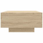 vidaXL Table basse chêne sonoma 90x60x31 cm bois d'ingénierie