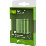 Gp pile rechargeable aaa recyko+ 4 pièces 850 mah 12085aaahcc4