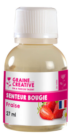 Parfum à bougie 27 ml - Fraise