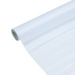 vidaXL Film pour fenêtre dépoli motif à rayures 45x500 cm PVC