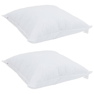 vidaXL Duvet d'hiver avec oreiller 3 Pièces Blanc 240 x 200 cm Microfibre