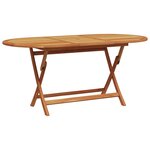 vidaXL Ensemble de salle à manger pour jardin Pliant 5 Pièces Beige
