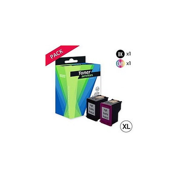 Compatible Canon PG560XL/CL561XL Pack 2 cartouches d'encre noire et couleurs