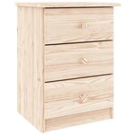 vidaXL Table de chevet ALTA 41x35x55 5 cm bois de pin massif