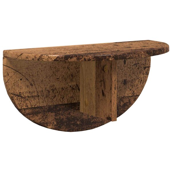 vidaXL Étagère Murale Bois ancien 38 x 19 x 19 cm Bois d'ingénierie