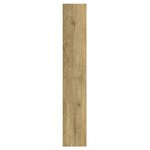 vidaXL Panneaux muraux Aspect bois Marron PVC 2 06 m²