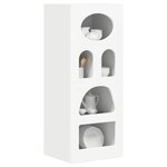 vidaXL Buffet Blanc 40 x 35 x 100 5 cm Bois d'ingénierie