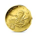 Le Petit Prince Monnaie de 50€ 1/4 Oz Or renard