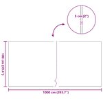 vidaXL Gazon artificiel PP & PE