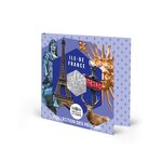 Collection des régions - Île de France  Monnaie de 10€ Argent hexagonale