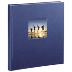 Album photo 'fine art' 29 x 32 cm 50 pages blanches bleu hama