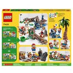 71425 Ensemble d extension course de chariot de mine de diddy kong Super Mario